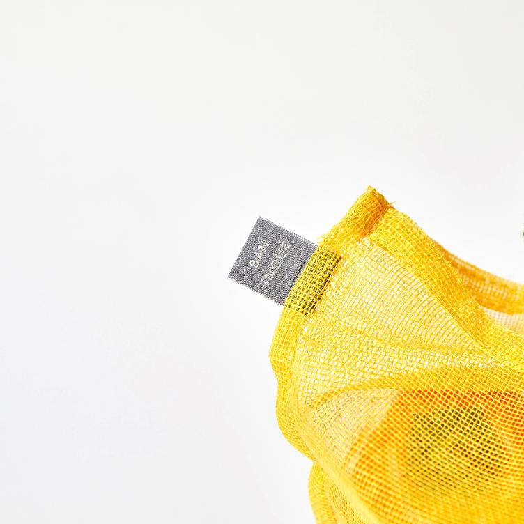 Reusable Mesh Bags - yellow - 0