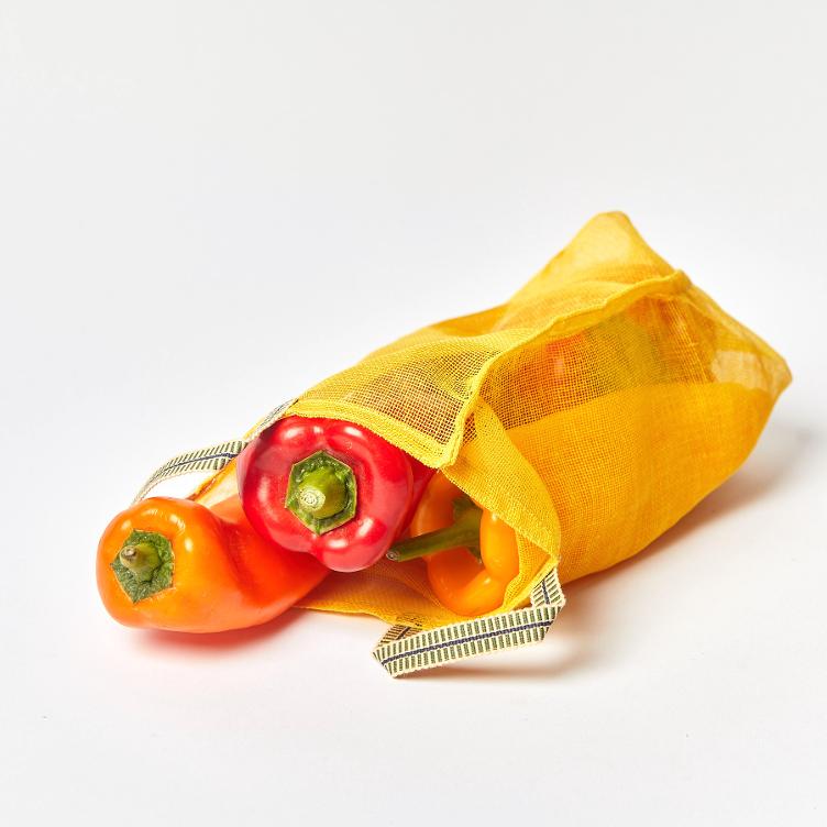 Reusable Mesh Bags - yellow - 1