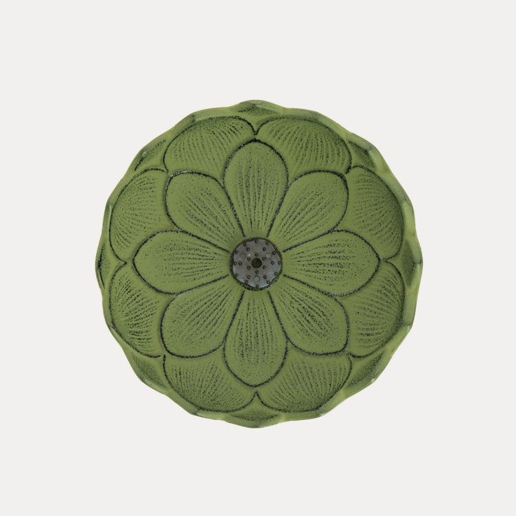 Räucherstäbchenhalter - Lotus grün