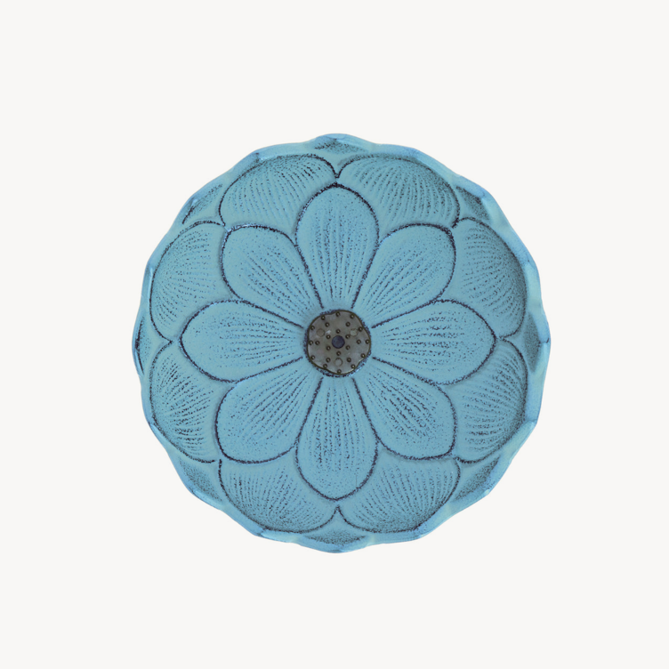 Räucherstäbchenhalter - Lotus hellblau