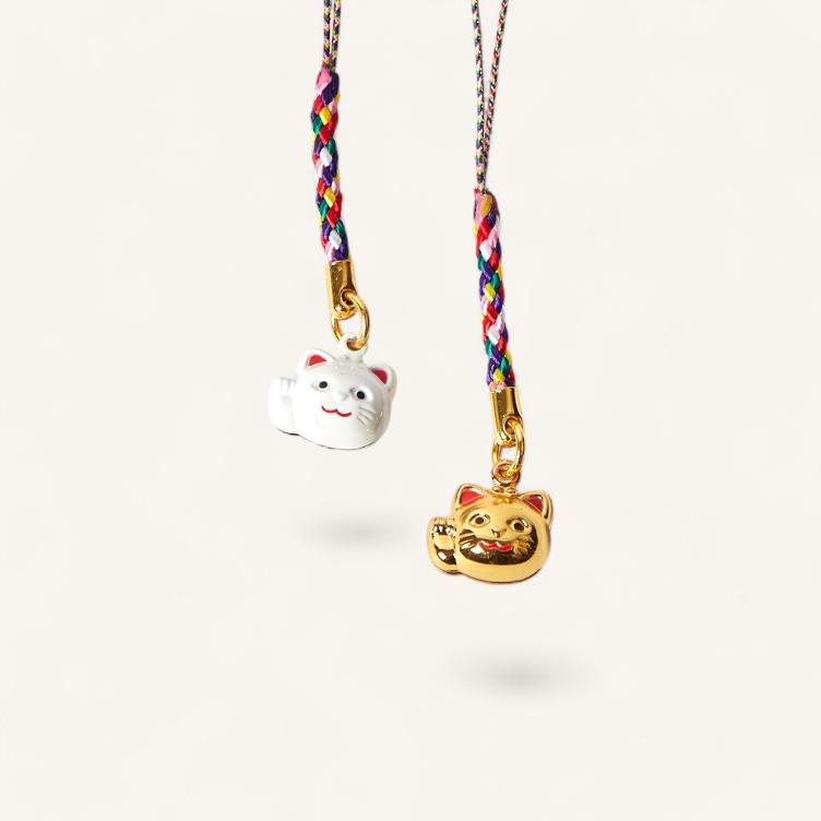 Anhänger - Manekineko Glöckchen