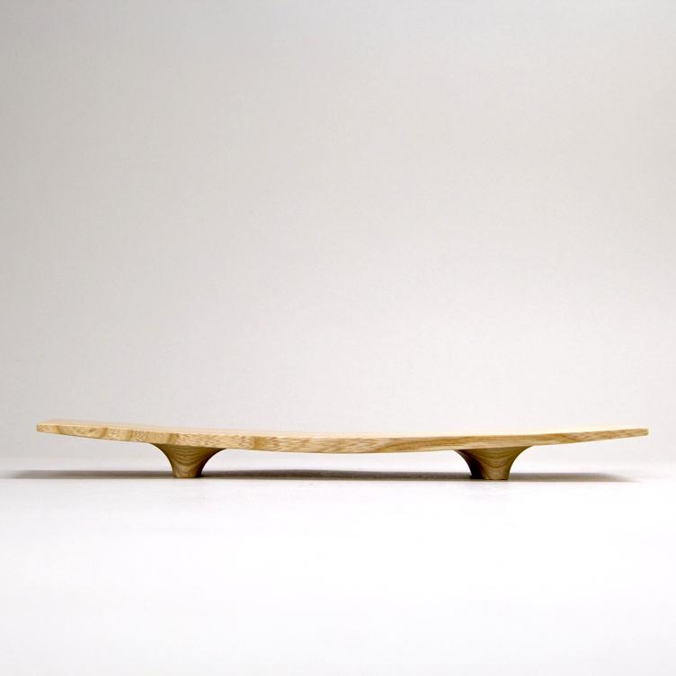 wooden plate long
