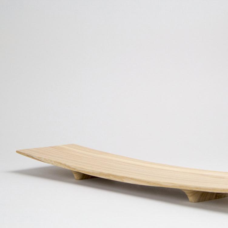 wooden plate long - 3