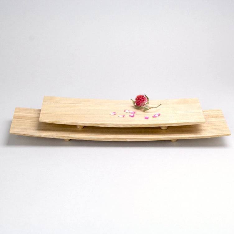 wooden plate long - 4