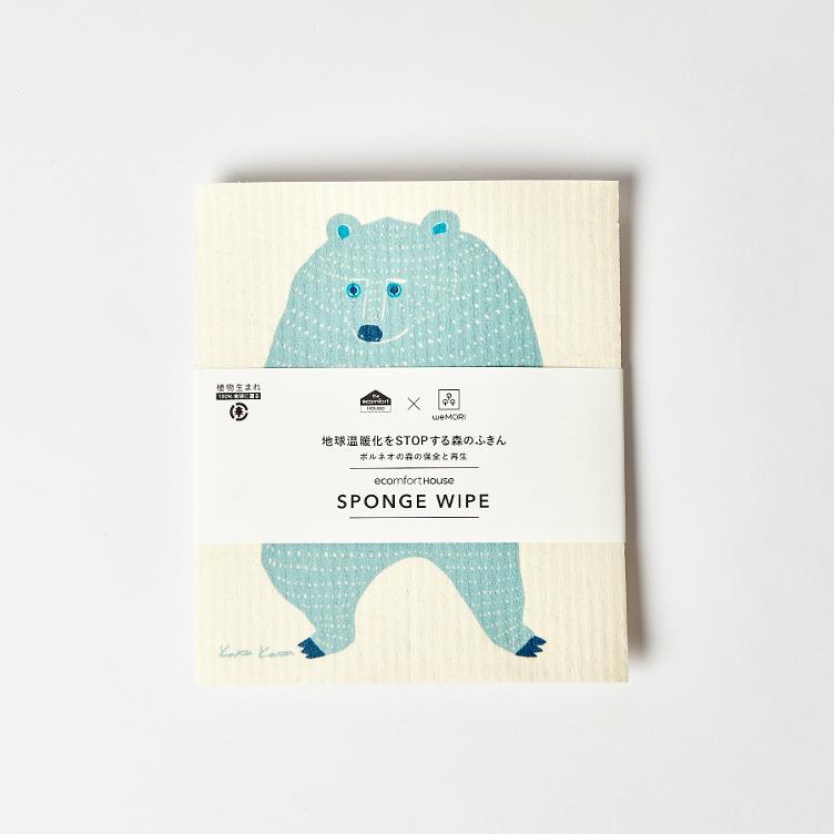 Sponge Wipe (S) - Bear