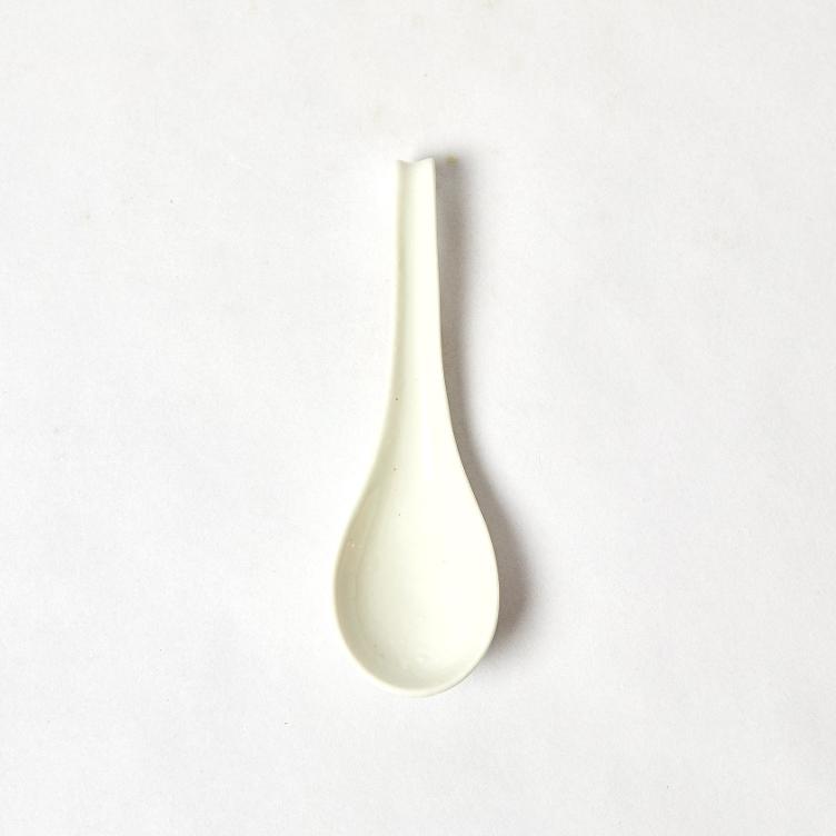 Ceramic Spoon - white