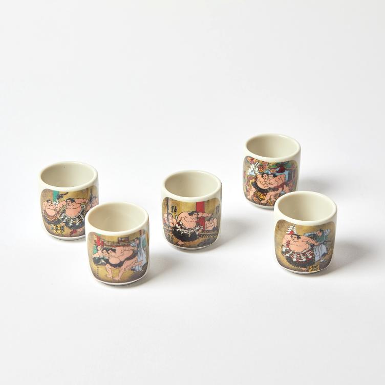 Sake Cup Set - Sumo