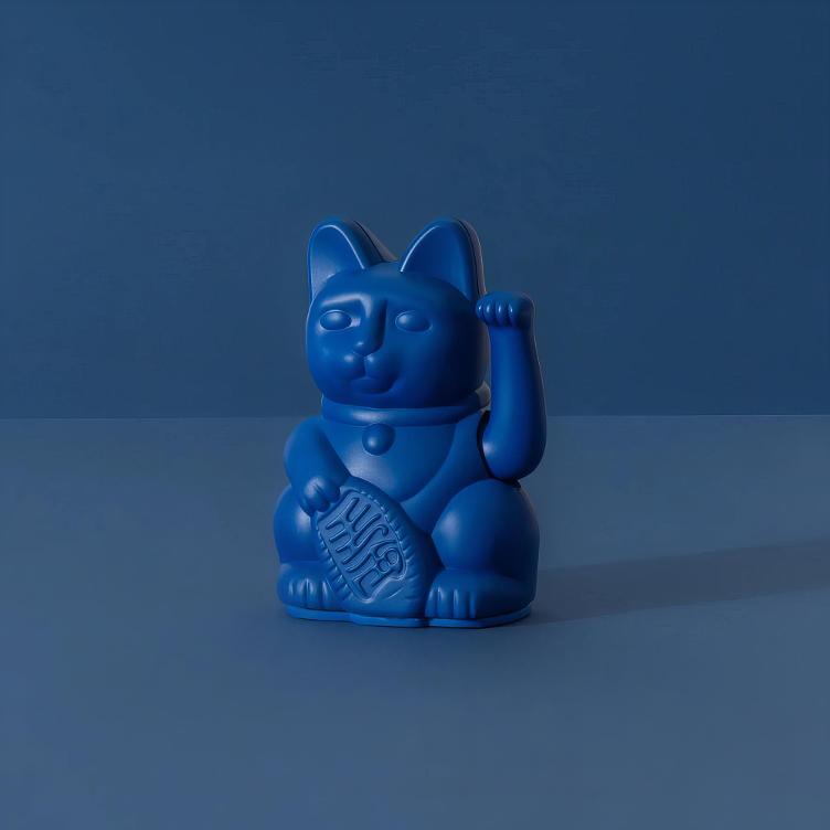 Lucky Cat Mini - DARK BLUE - 2