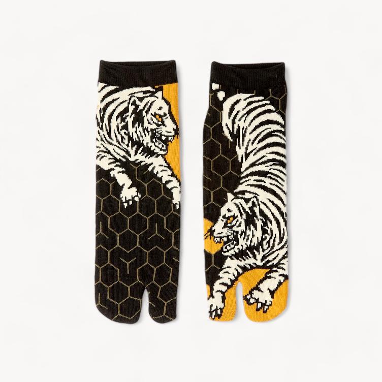 Tabi Socks (L) - Tiger