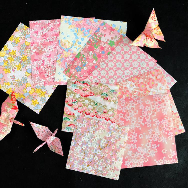 Origami Yuzen (pink) - 0