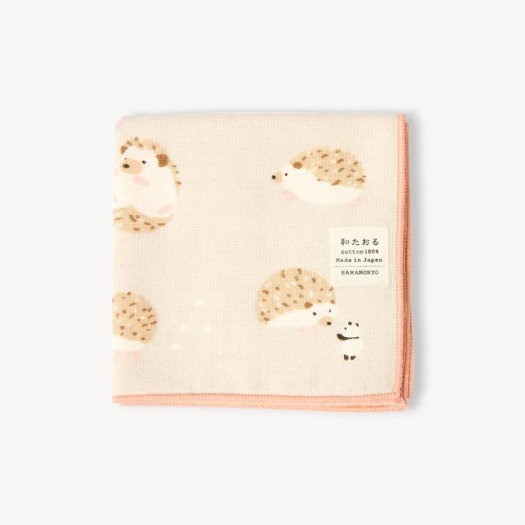 Handkerchief Towel - Hedgehog - 0