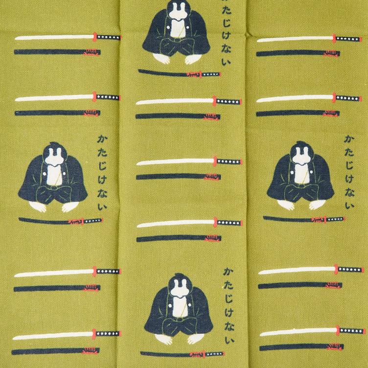 Handkerchief - Samurai with sword - 0