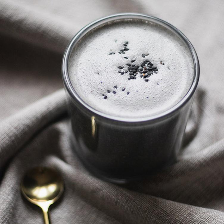Black Sesame Latte Pulver - 0