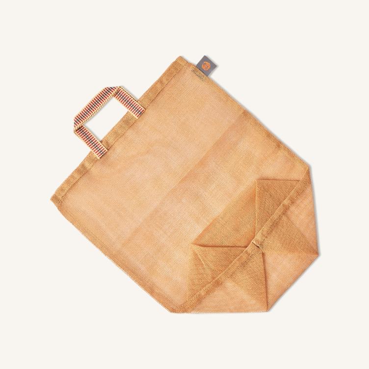 Reusable Mesh Bags – Light brown