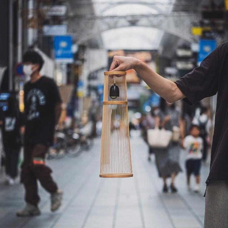 Windspiel – Bambus WDH (schwarz) - 4