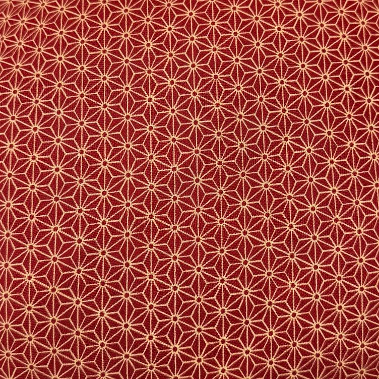 Zabuton – Asanoha rot - 0
