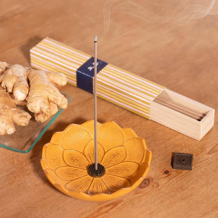 Incense Holder – Yellow Lotus - 0