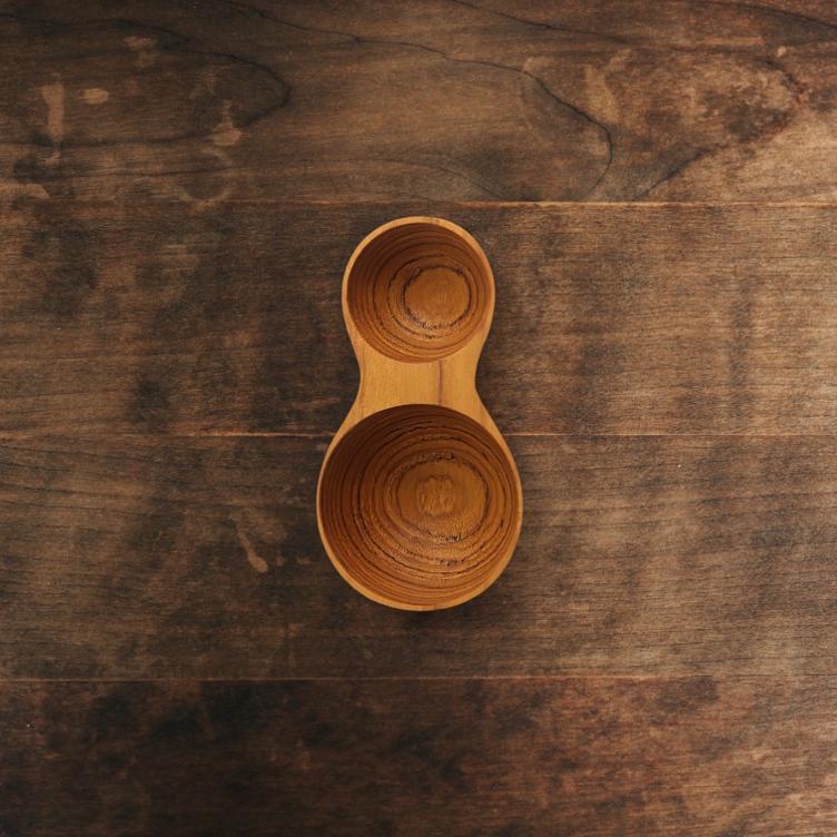 Measuring Spoon – Osaji Kosaji (Teak) - 0