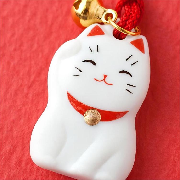 Keramik Anhänger – Manekineko - 0
