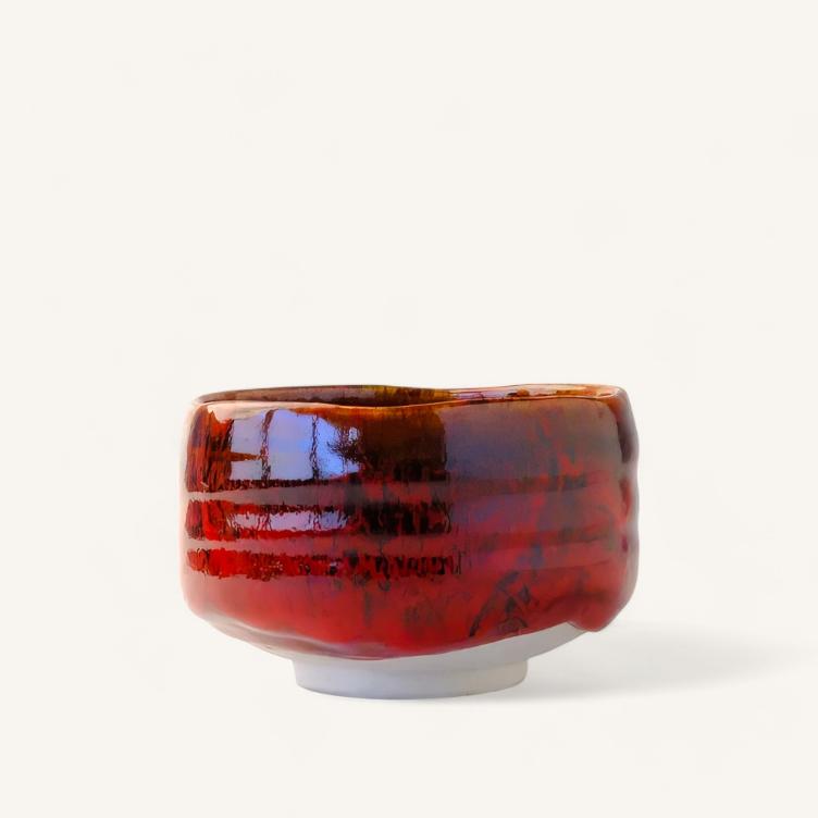 Matcha Chawan – Red Tengu - 2