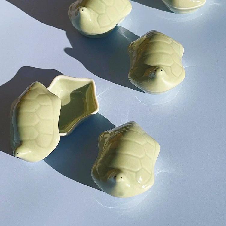 Mini Keramikbehälter – Schildkröte - 1