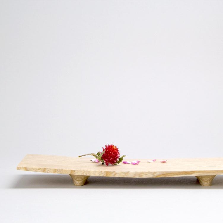 wooden plate long - 0