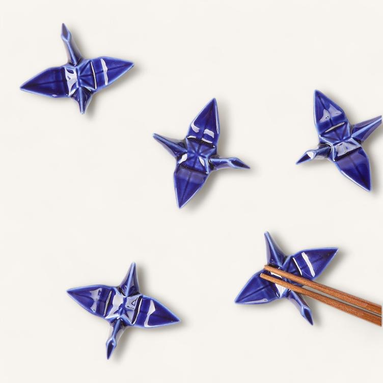 Hashioki – Crane (blue) - 0