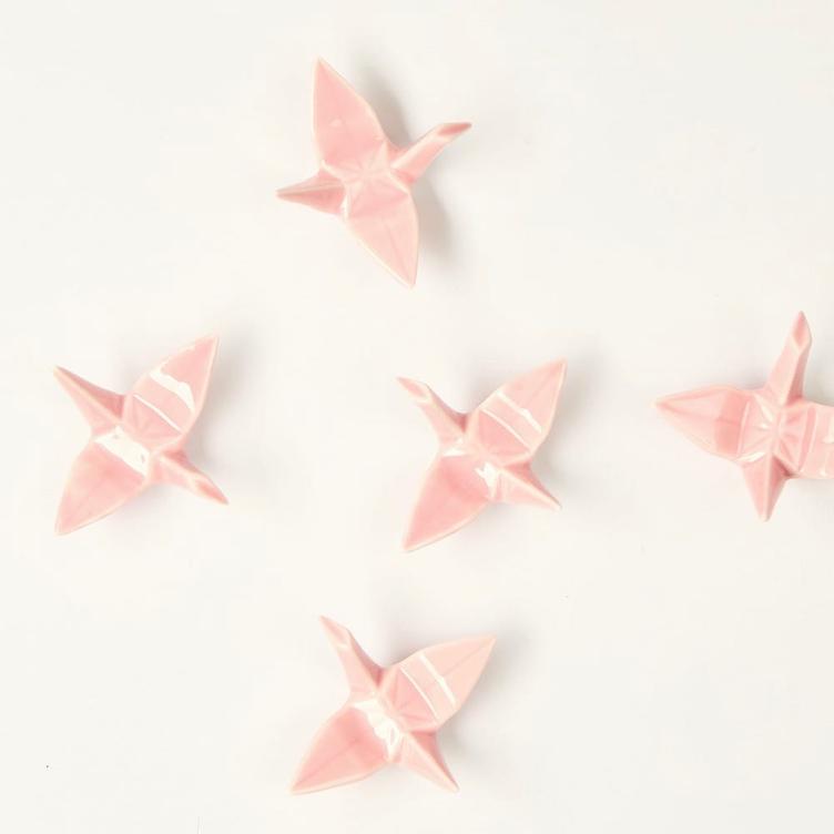 Hashioki – Crane (pink) - 0