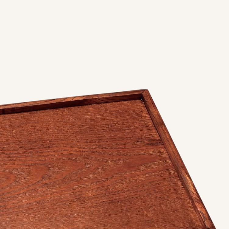 Holztablett – 29,5 x 29,5 cm - 0