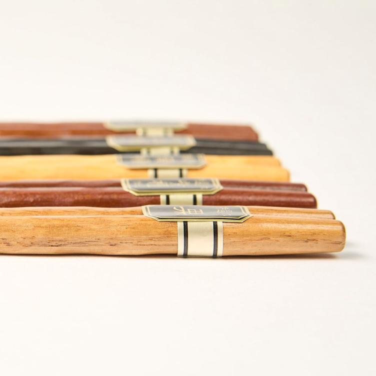 Essstäbchen – Holz (5 Paare) - 1