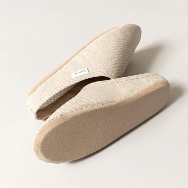 Sasawashi Slippers – Beige - 5