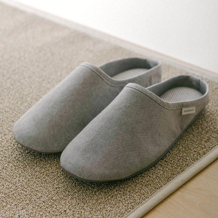 Sasawashi Slippers – Gray - 2