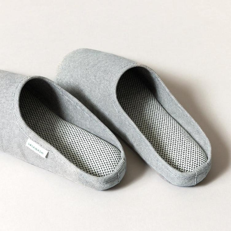 Sasawashi Slippers – Gray - 1