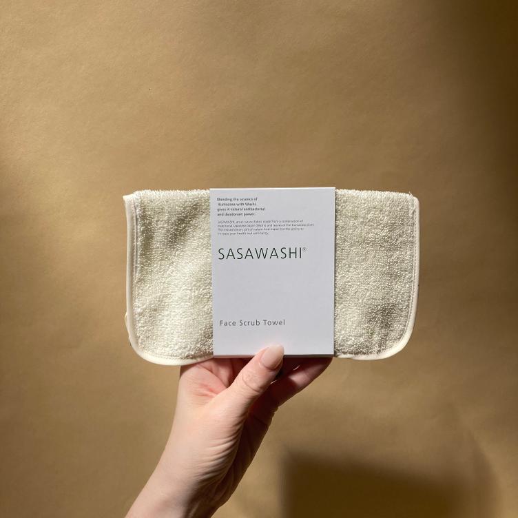 Sasawashi – Face Scrub Towel - 1