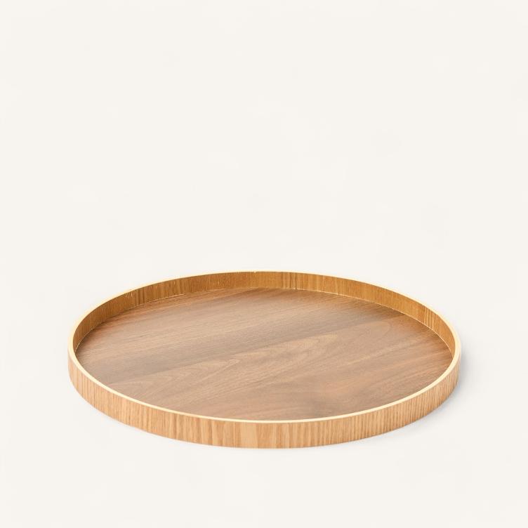 Wooden Tray Dark – 30 cm