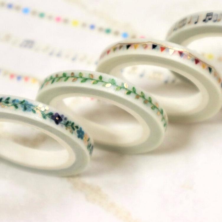 Washi Tape – Kirakira Pflanzen - 1
