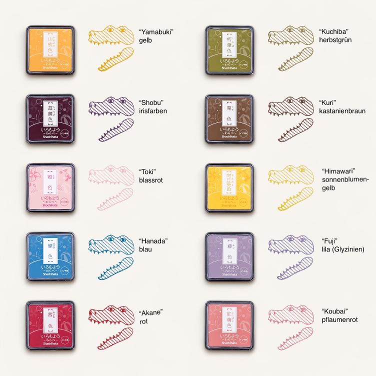Stamp Pad – Shachihata Iromoyo - 3