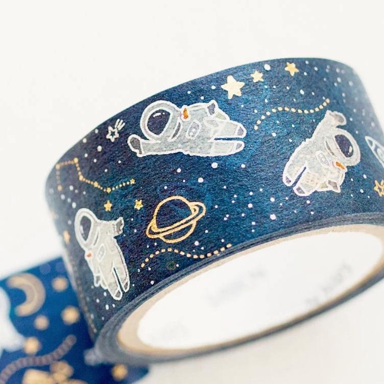 Washi Tape – Weltraumfahrer - 0