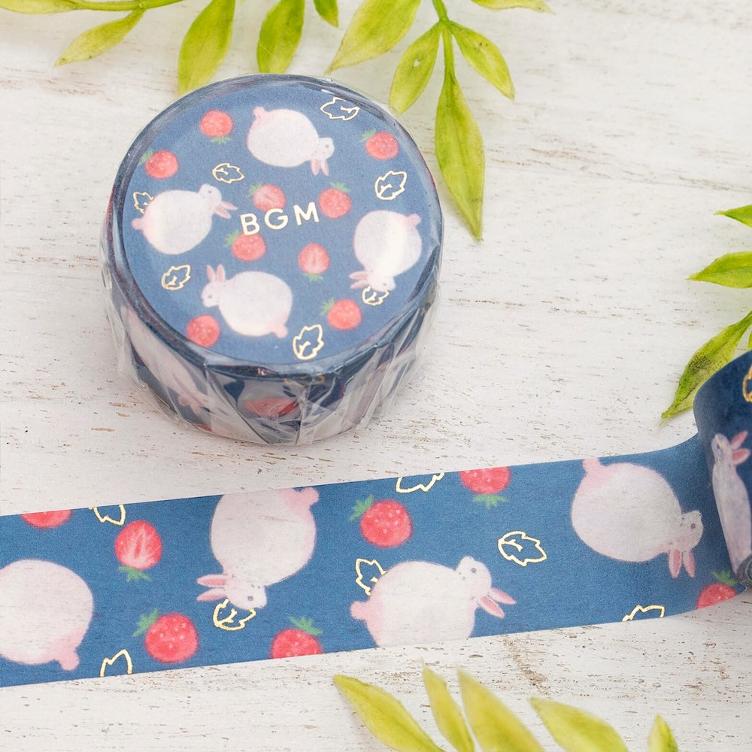 Washi Tape – Strawberry Daifuku - 0