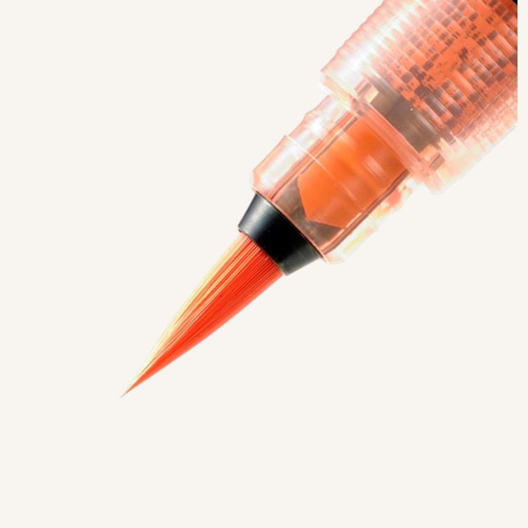 Pentel Brush – Vermilion (XFP9L) - 1