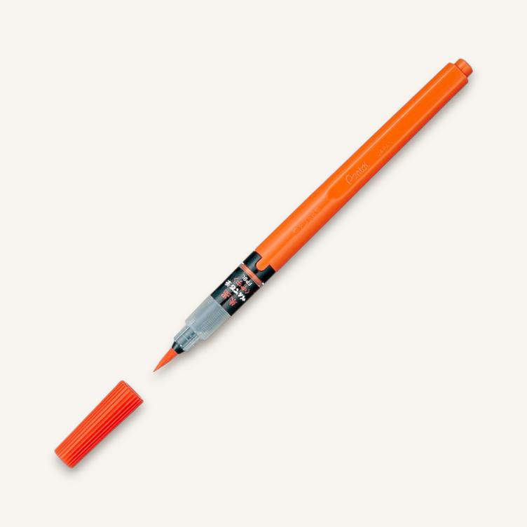 Pentel Brush – Vermilion (XFP9L) - 0