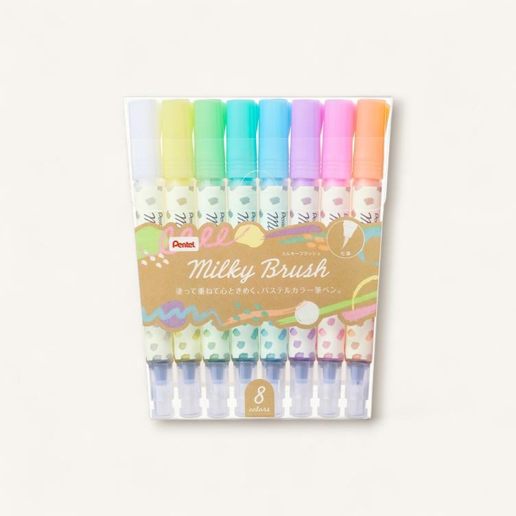 Pinselstifte – Pentel Milky Brush