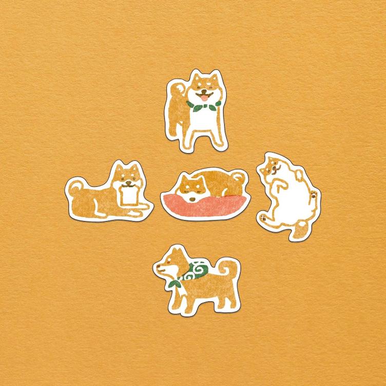 Stickerflakes – Shiba - 1