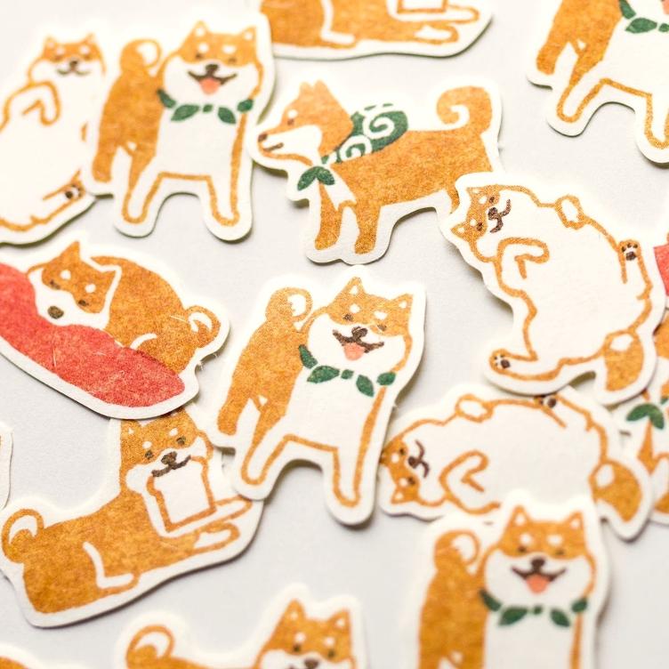 Stickerflakes – Shiba - 0