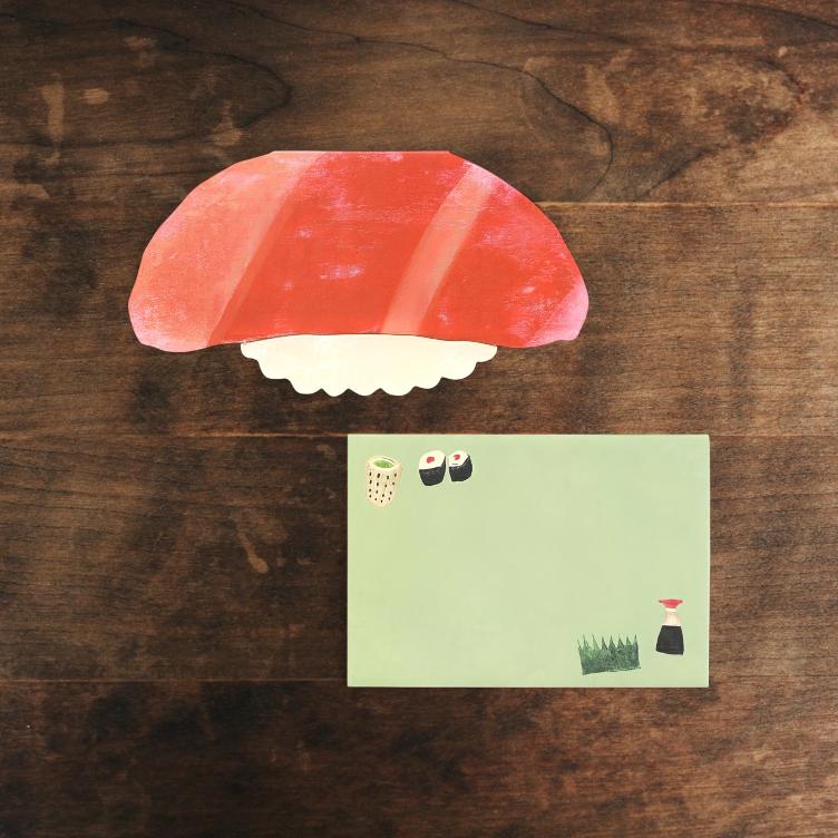 Faltkarte – Sushi - 0
