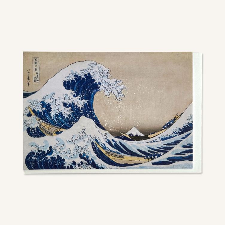 Faltkarte – Die Woge bei Kanagawa - 0