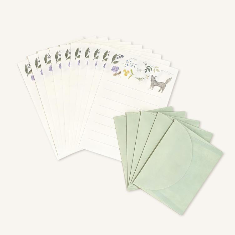 Mini Briefpapier - Michikusa grün - 0