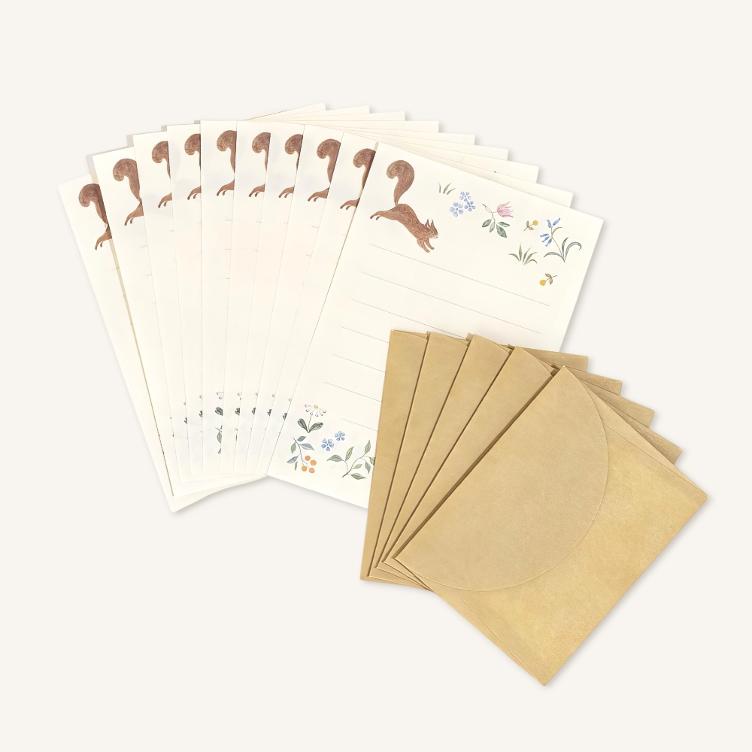 Mini Briefpapier - Michikusa braun - 0