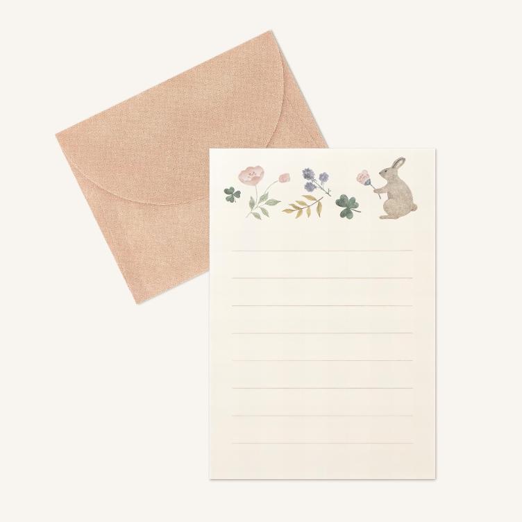 Mini Briefpapier - Michikusa rosa - 0