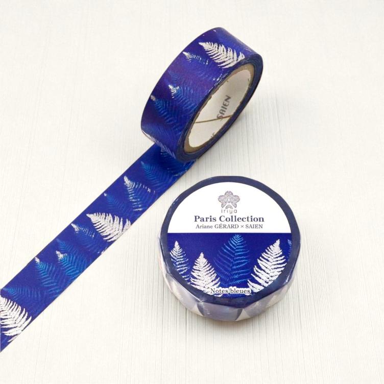 Washi Tape – Notes bleues - 1